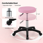 Costway 72 Massage Bed with Hydraulic Stool Adjustable Backrest &