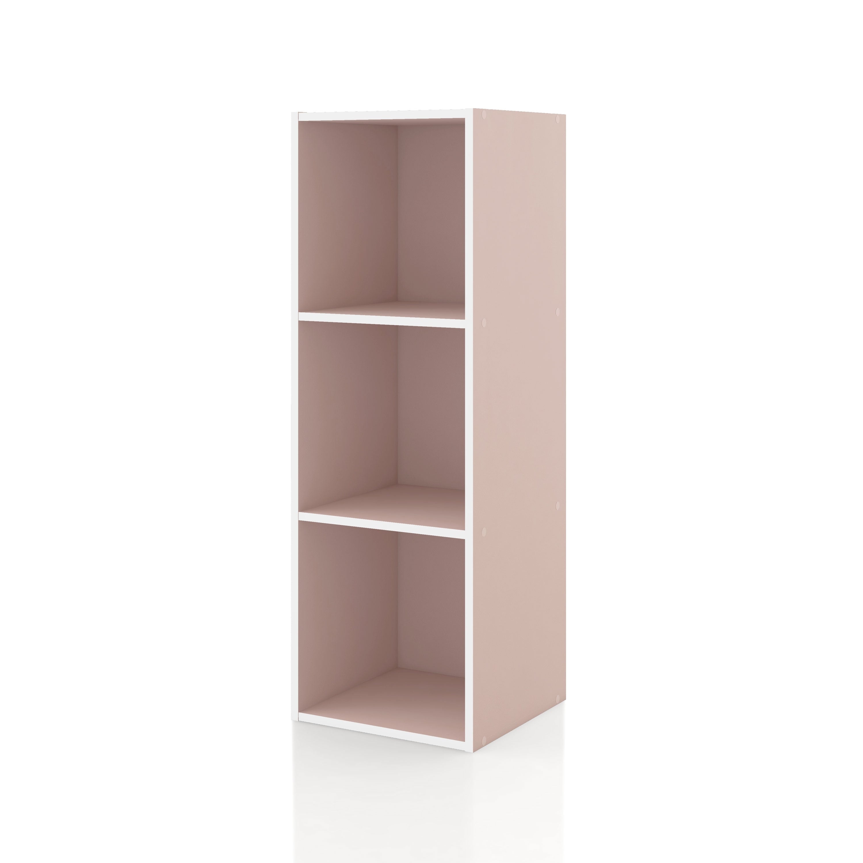 DH BASIC Modern Wood Customizable Stackable Storage Organizer - Cube Shelves, Drawer Cabinet, Bookcase with Doors by Denhour