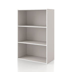 DH BASIC Modern Wood Customizable Stackable Storage Organizer - Cube Shelves, Drawer Cabinet, Bookcase with Doors by Denhour