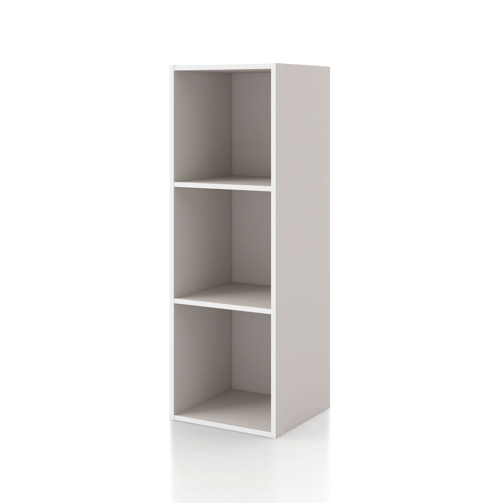 DH BASIC Modern Wood Customizable Stackable Storage Organizer - Cube Shelves, Drawer Cabinet, Bookcase with Doors by Denhour