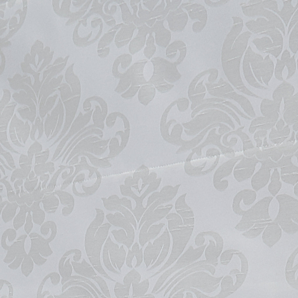 Damask Room Darkening Roman Shade