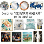 Designart Board Stained Abstract Art Abstract Canvas Wall Art Print 2 Piece Set