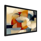 Designart Exploring Abstracted Patterns I Modern Geometric Framed Canvas Prints