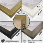 Designart Minimalism Beige And Grey Wave Horizon I Coastal Minimalism Framed Wall Decor