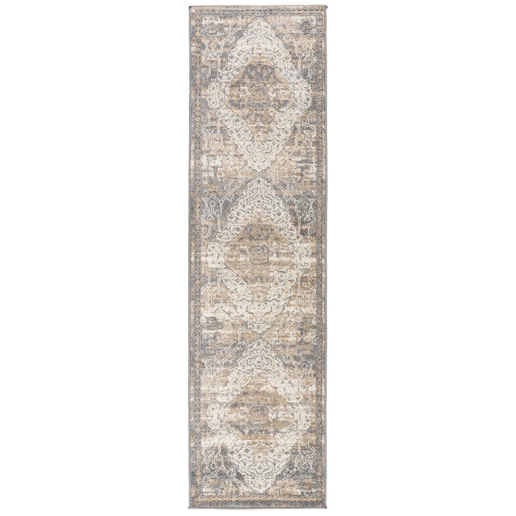 World Rug Gallery Distressed Traditional Indoor/Outdoor Area Rug