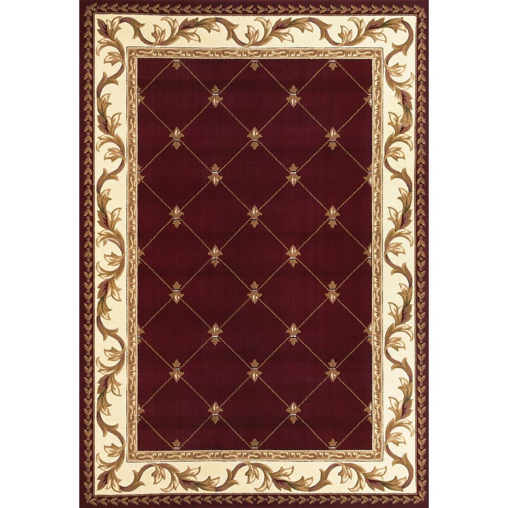 Domani Classics Victorian Bordered Trellis Area Rug