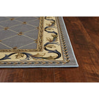 Domani Classics Victorian Bordered Trellis Area Rug