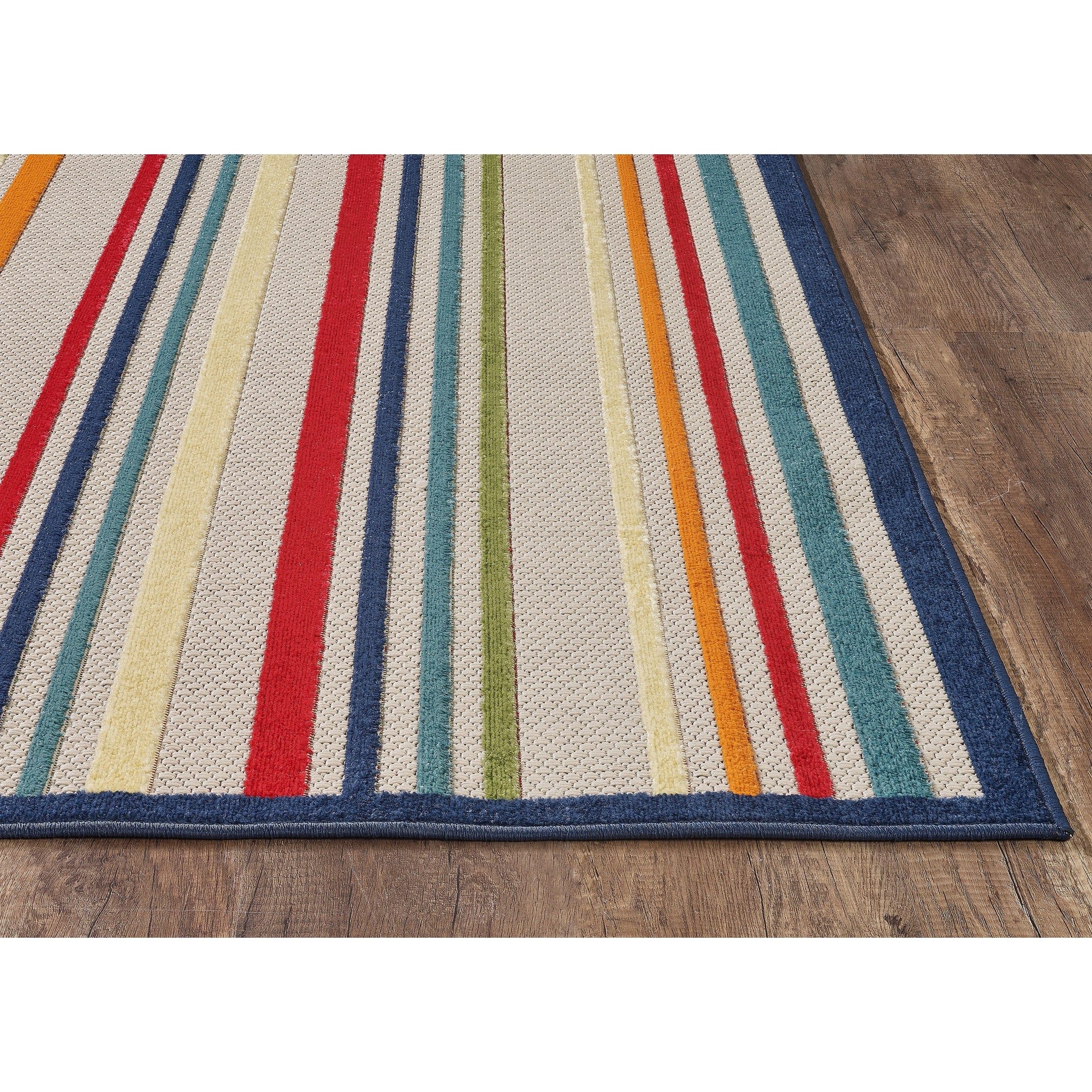 Domani Napa Summer Stripe Indoor/ Outdoor Rug