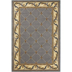 Domani Classics Victorian Bordered Trellis Area Rug
