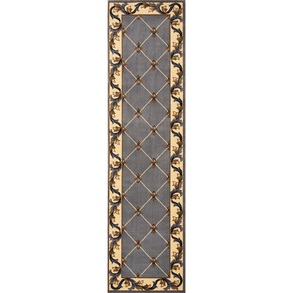 Domani Classics Victorian Bordered Trellis Area Rug