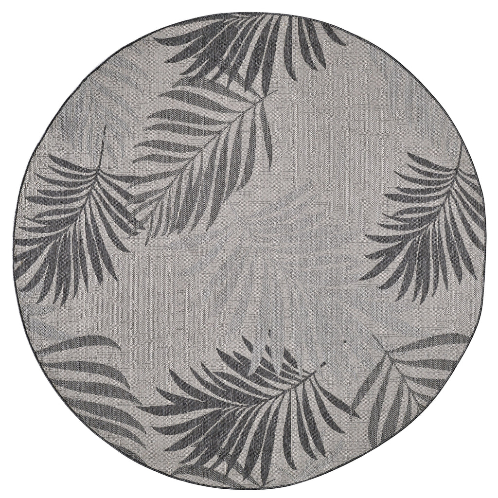 Domani Speak Tropical Palm Indoor / Outdoor Area Rug