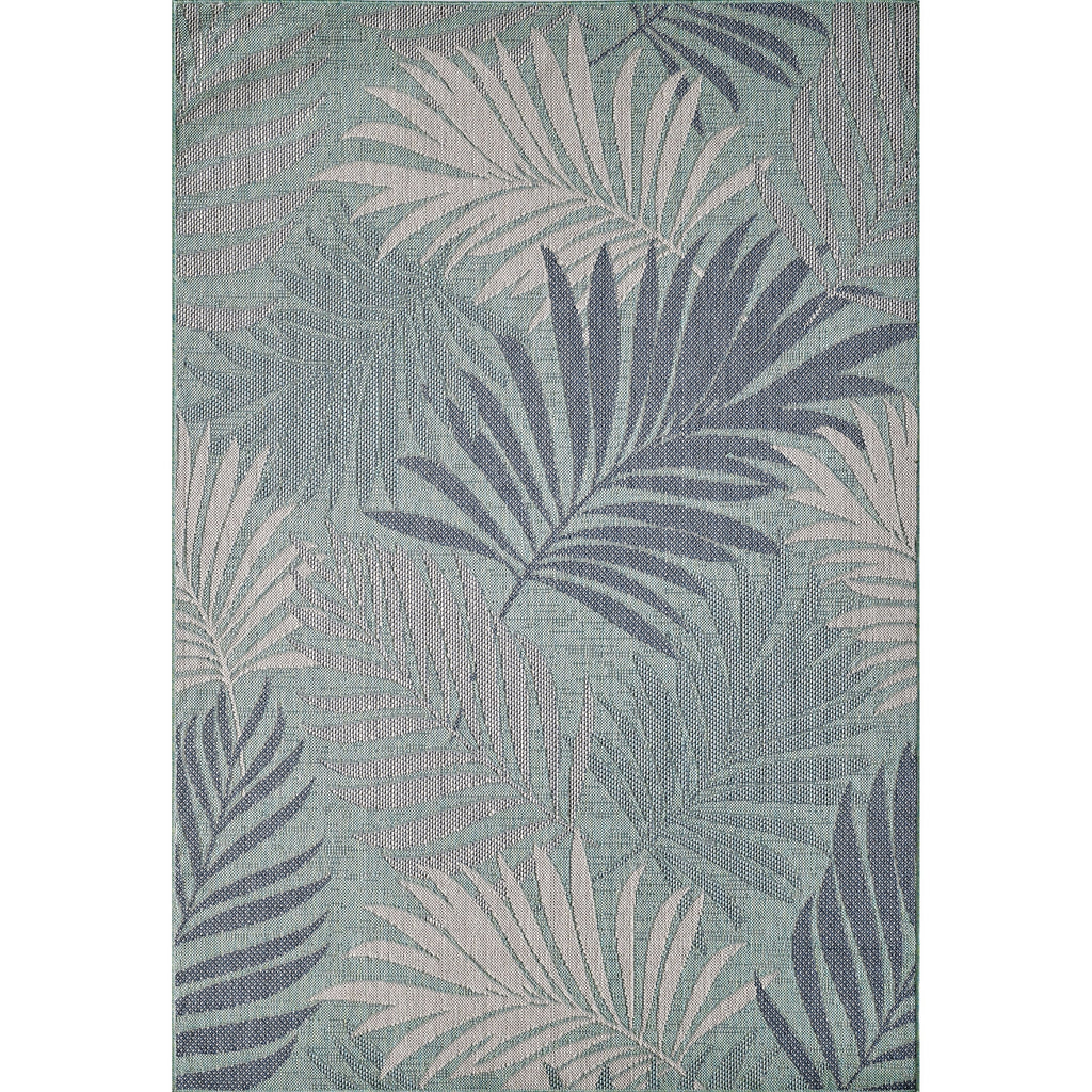 Domani Speak Tropical Palm Indoor / Outdoor Area Rug