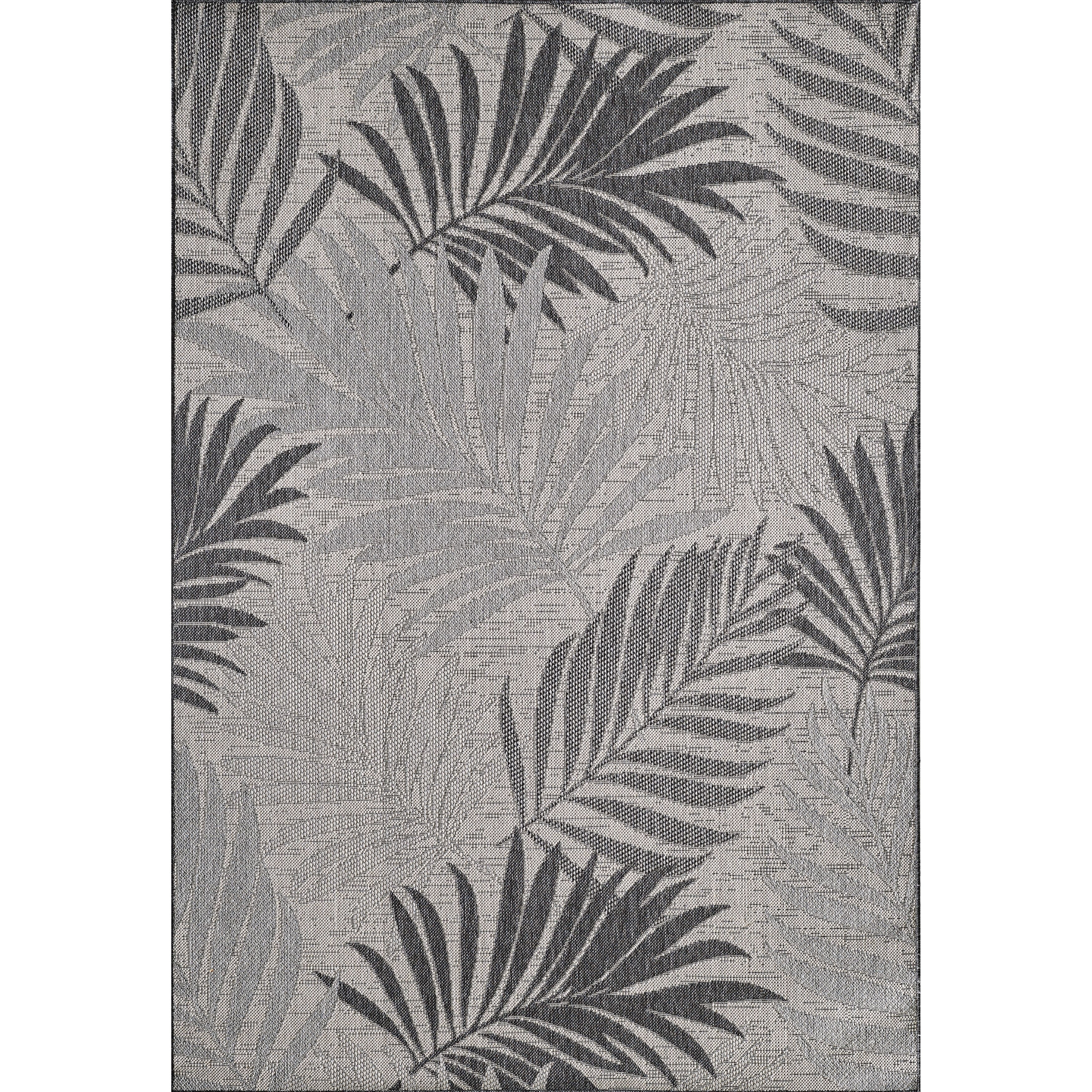 Domani Speak Tropical Palm Indoor / Outdoor Area Rug