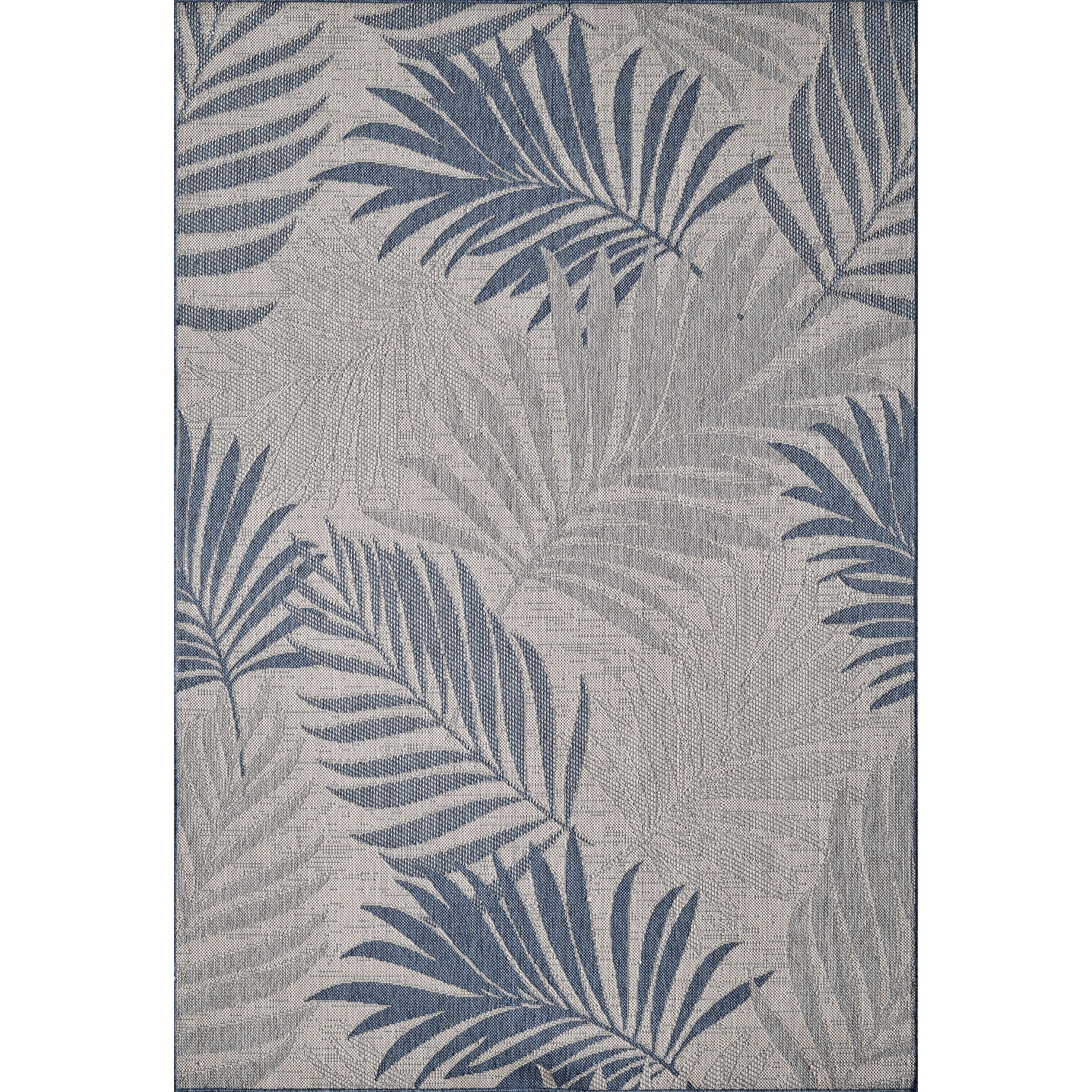 Domani Speak Tropical Palm Indoor / Outdoor Area Rug