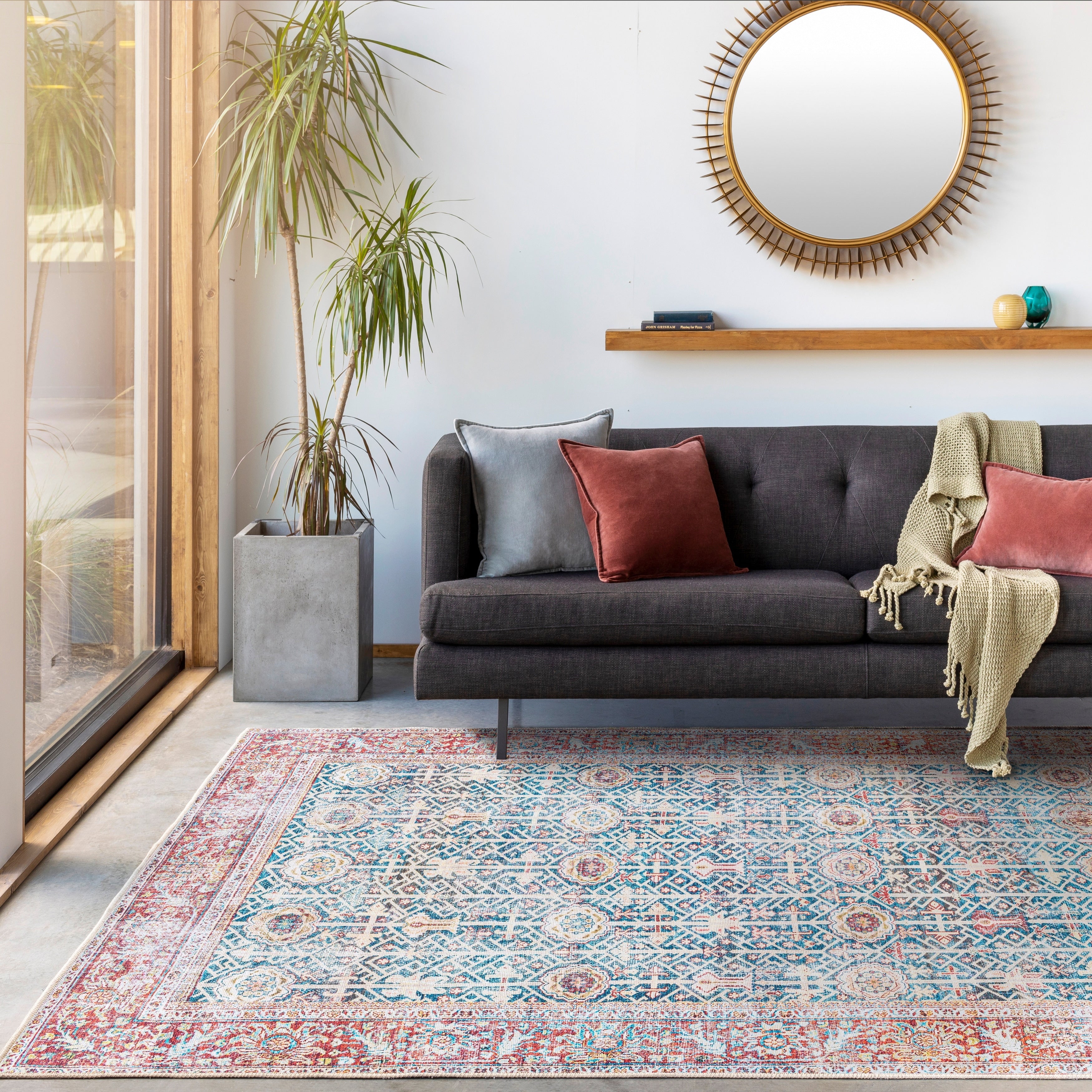 Artistic Weavers Domitian Traditional Vintage Machine Washable Area Rug