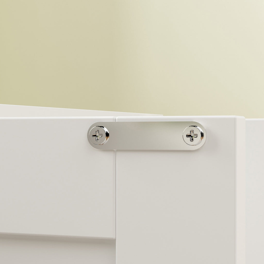 Double Pet Privacy Washroom Cat Litter Box Concealment Furniture