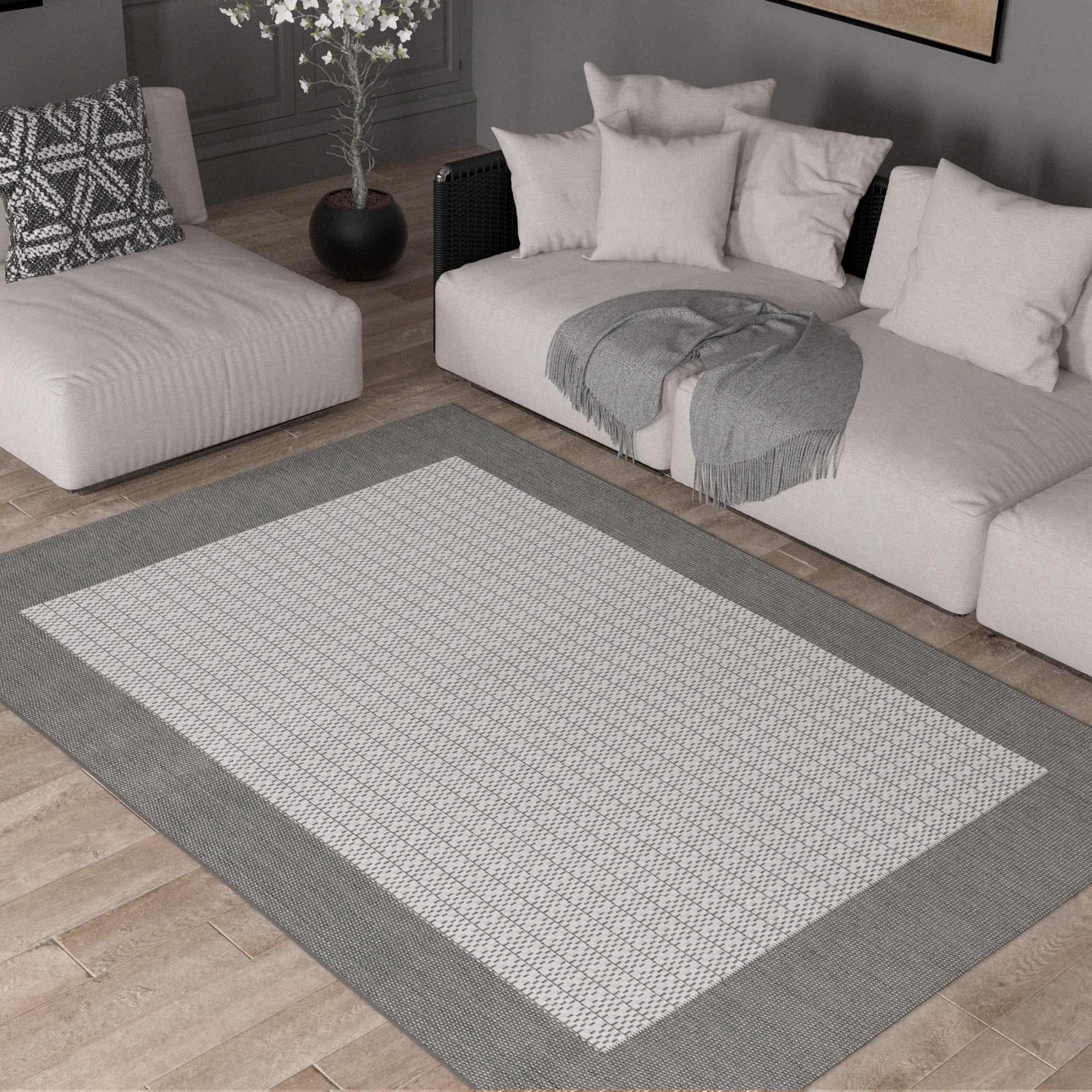 Dream Decor Rugs Pergola Quad Indoor Outdoor Area Rug