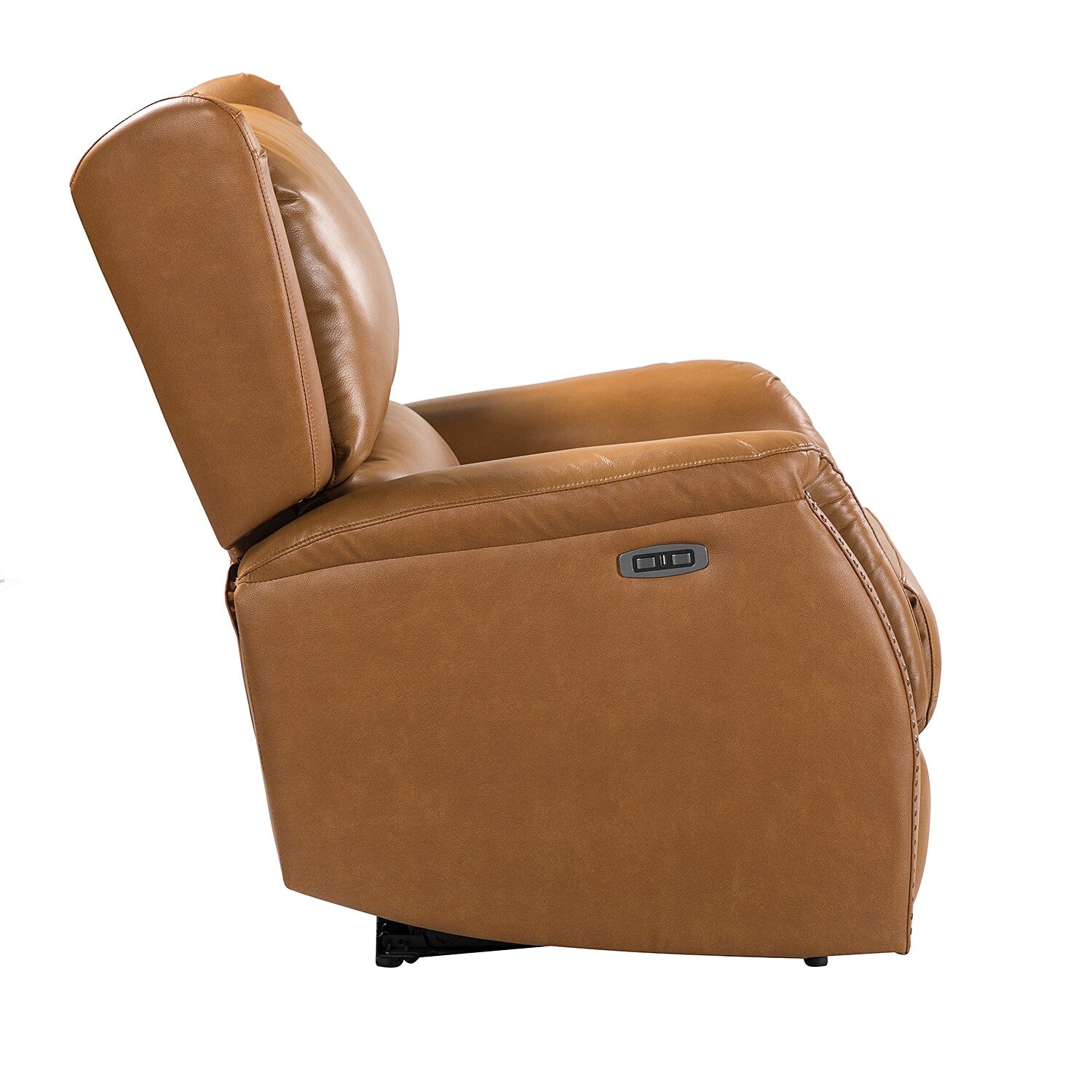 Eduardo Genuine Leather Power Recliner with USB Port Set of 2
