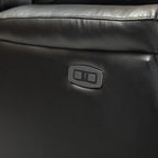 Eduardo Genuine Leather Power Recliner with USB Port Set of 2