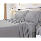 Egyptian Cotton 600 TC Extra Deep Pocket 6-piece Bed Sheet Set
