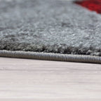 Modern Area Rug for Living Room Abstract Design