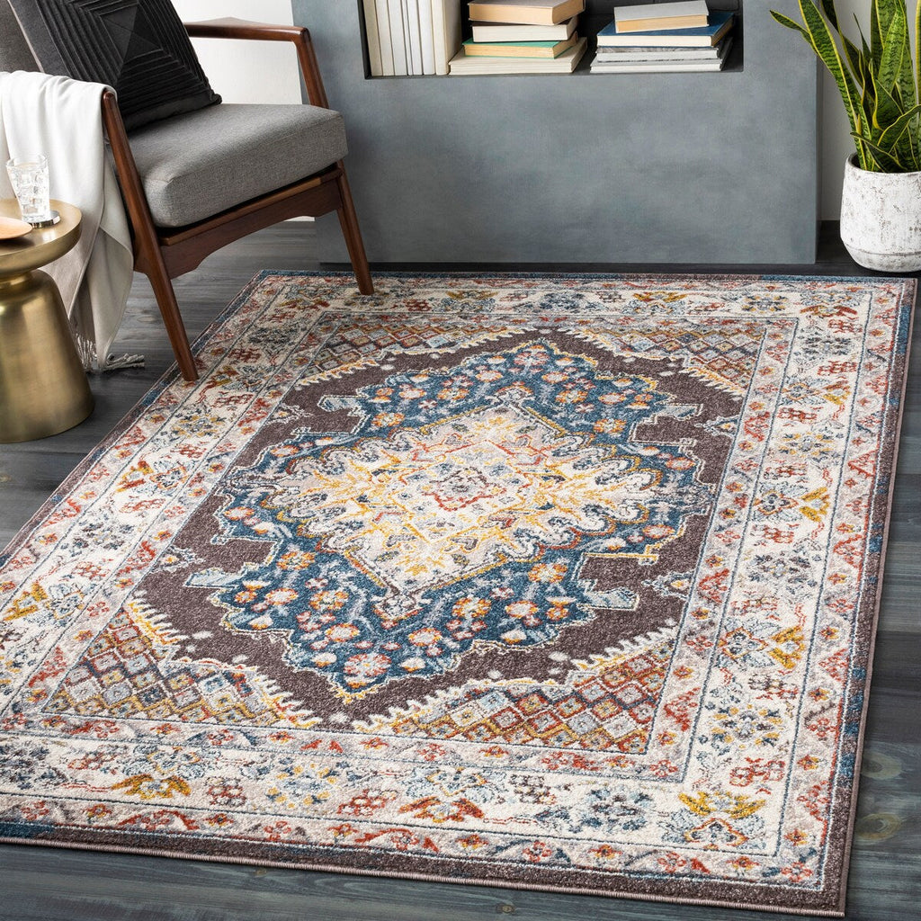 Livabliss Elmas Traditional Persian Medallion Area Rug