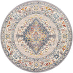 Livabliss Elmas Traditional Persian Medallion Area Rug