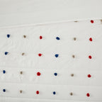 Intelligent Design Kids Ensley Pom Pom Cotton Jacquard Quilt Set with Throw Pillows