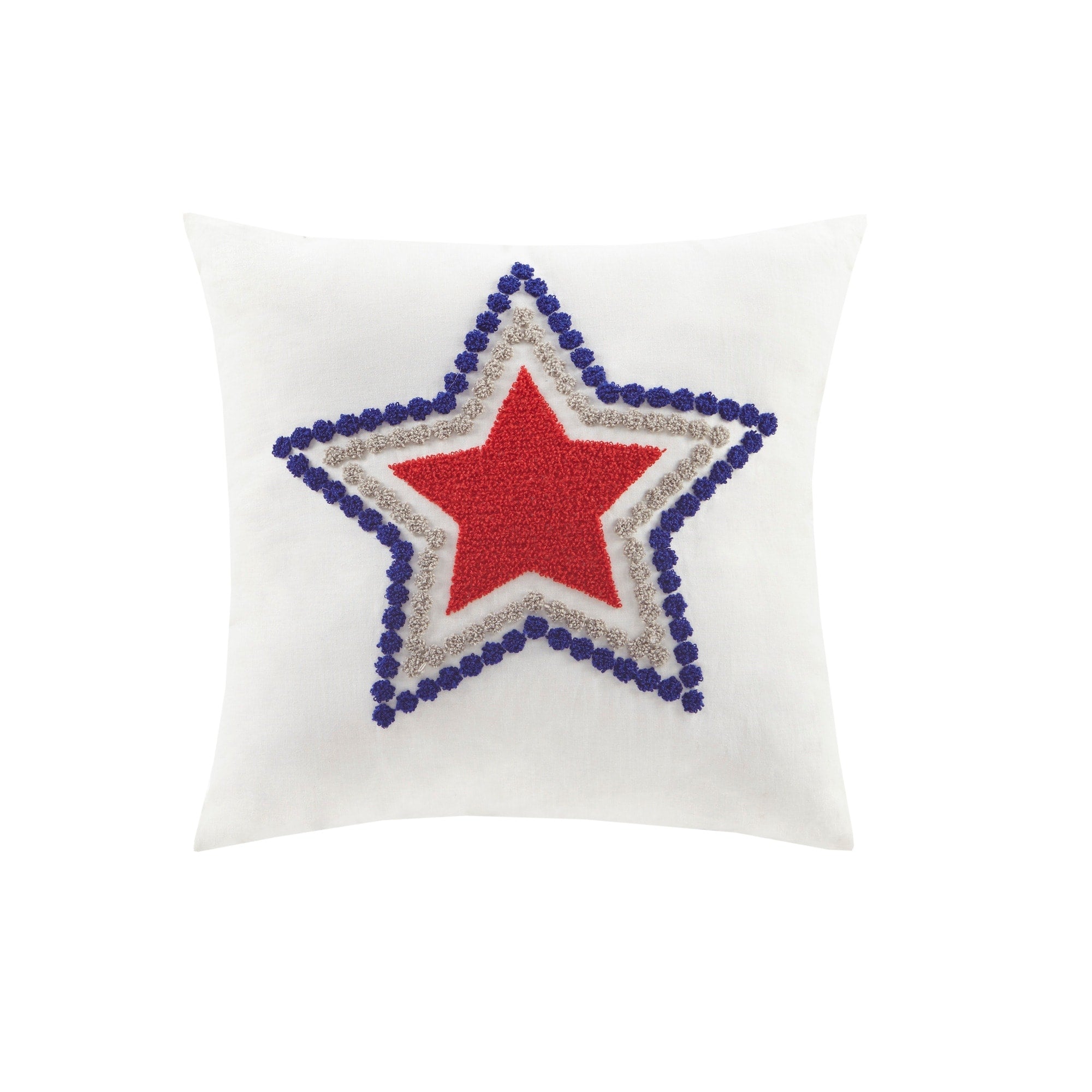 Intelligent Design Kids Ensley Pom Pom Cotton Jacquard Quilt Set with Throw Pillows