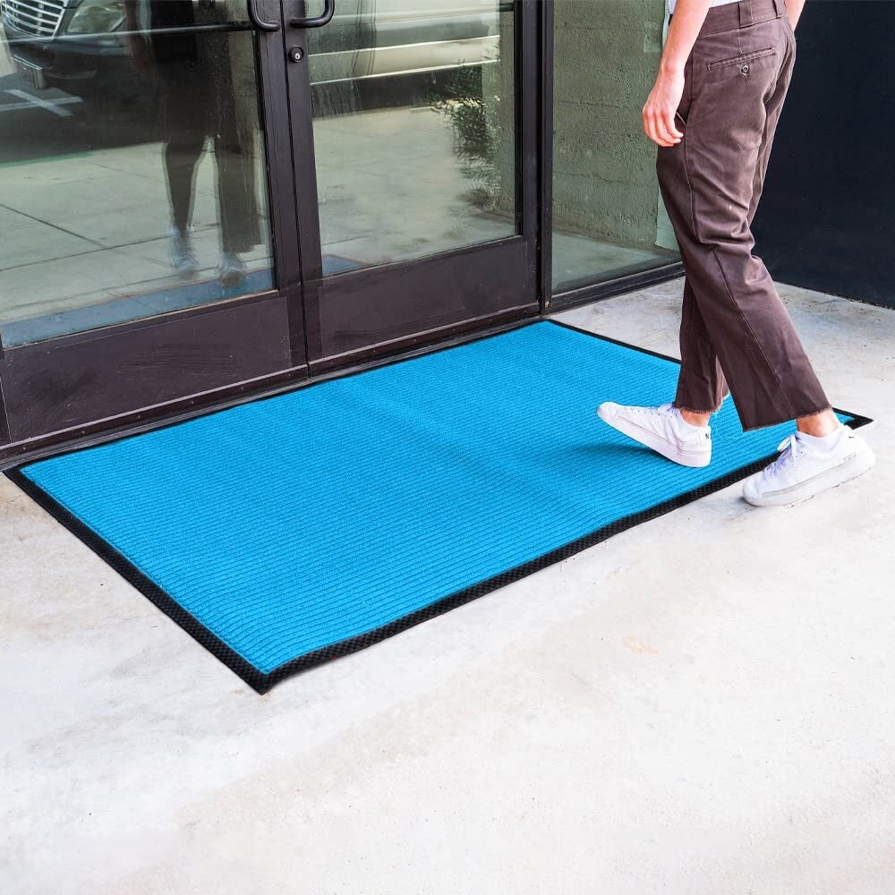 Envelor Door Mat Indoor Outdoor Low Profile Commercial Entryway Rug