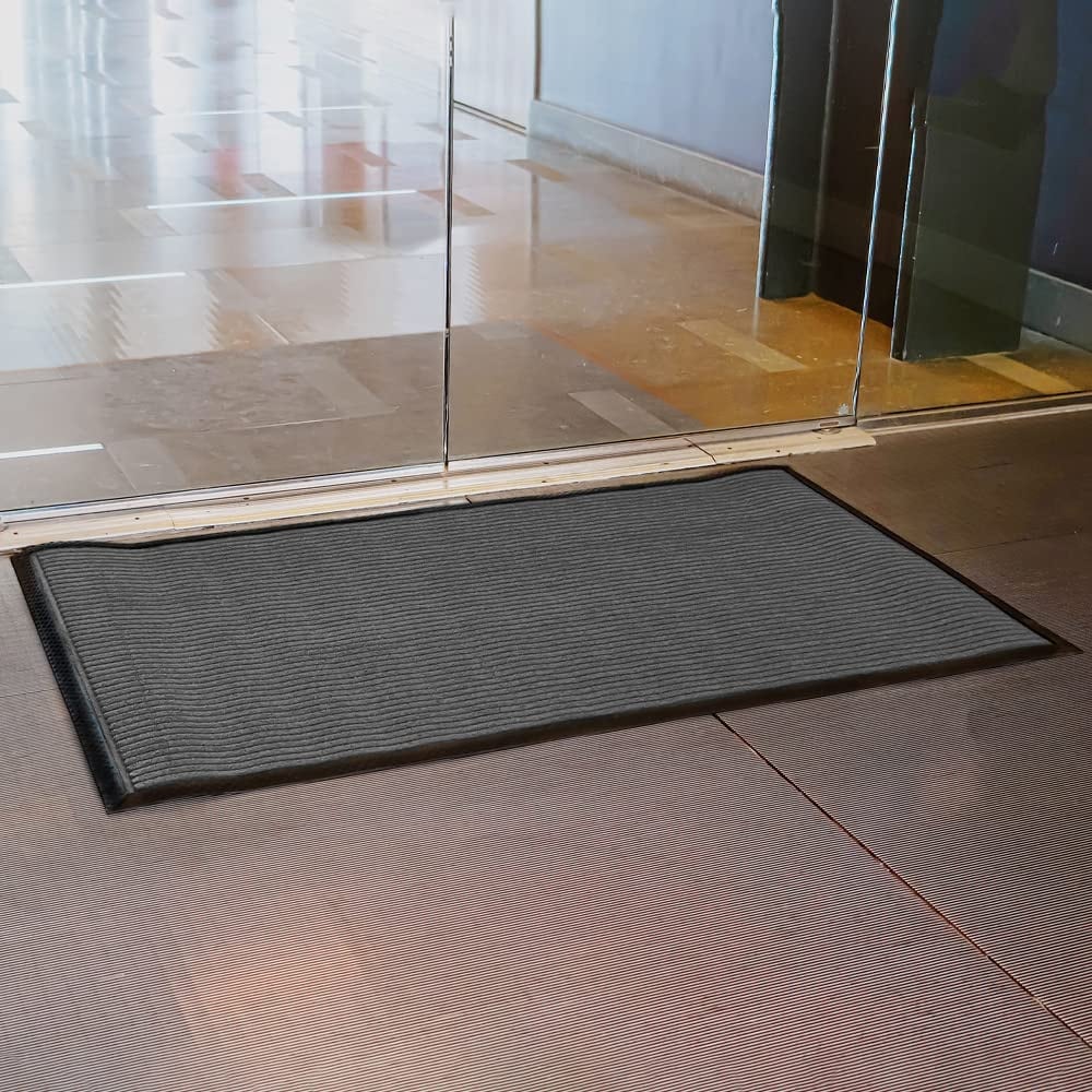 Envelor Door Mat Indoor Outdoor Low Profile Commercial Entryway Rug