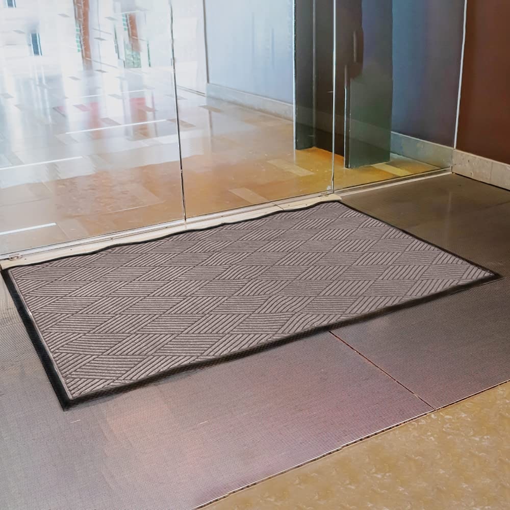 Envelor Door Mat Indoor Outdoor Low Profile Commercial Entryway Rug