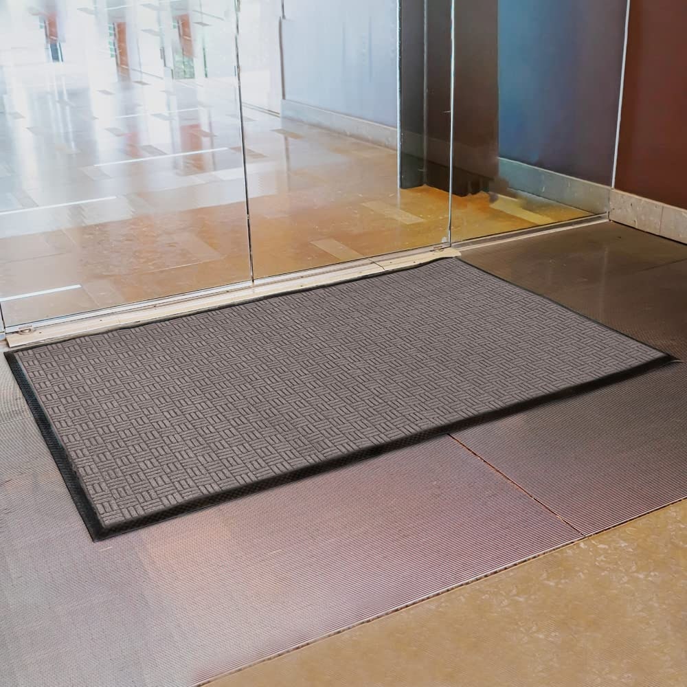 Envelor Door Mat Indoor Outdoor Low Profile Commercial Entryway Rug