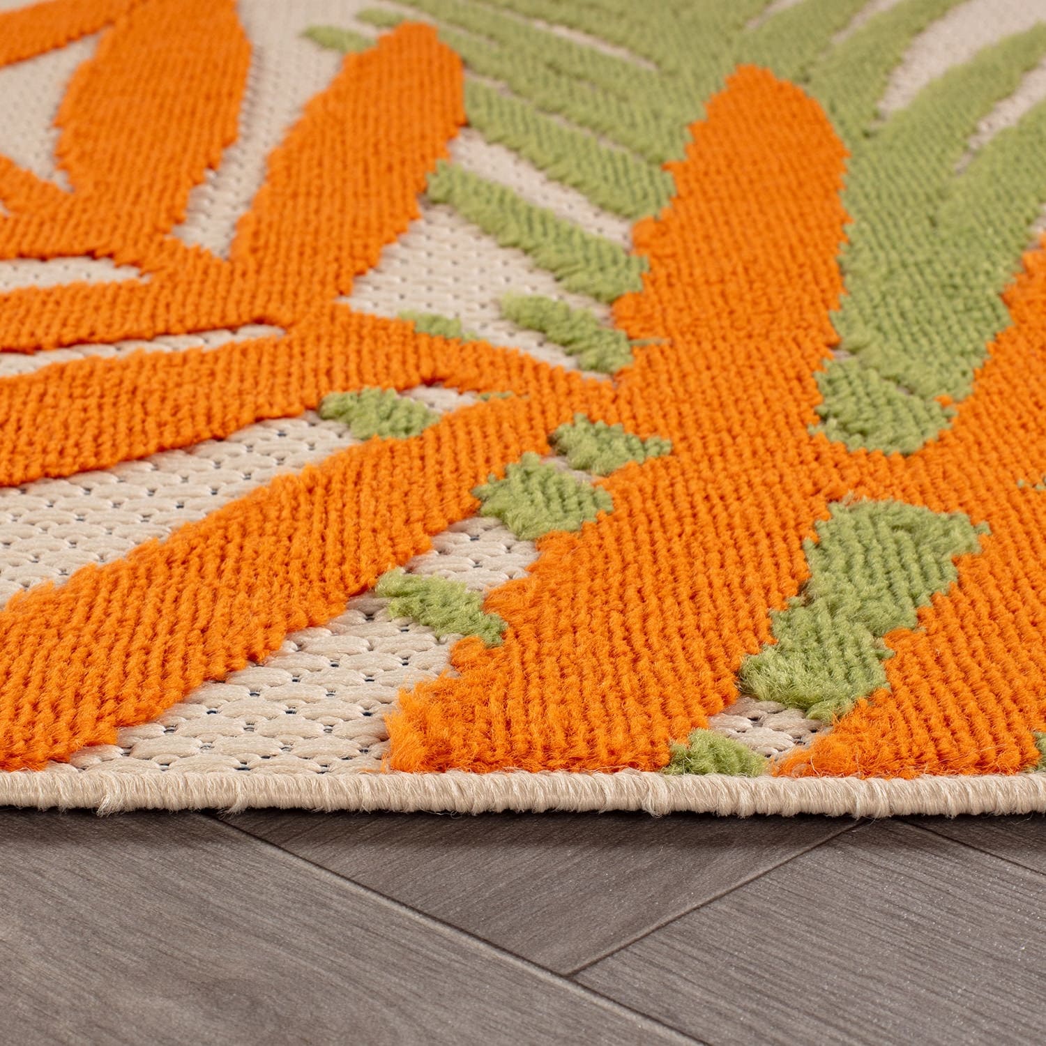 Evora Palm Frond Indoor/Outdoor Area Rug