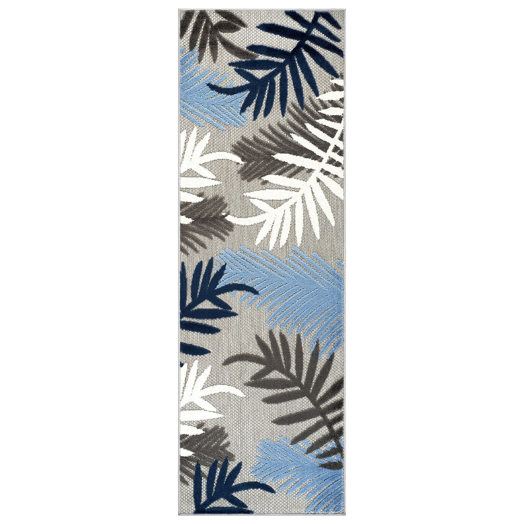 Evora Palm Frond Indoor/Outdoor Area Rug