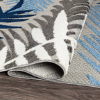Evora Palm Frond Indoor/Outdoor Area Rug