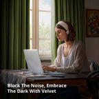 Exclusive Fabrics Signature Blackout Velvet Curtain (1 Panel)