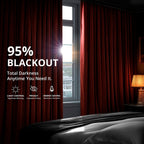Exclusive Fabrics Signature Blackout Velvet Curtain (1 Panel)