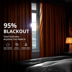 Exclusive Fabrics Signature Blackout Velvet Curtain (1 Panel)