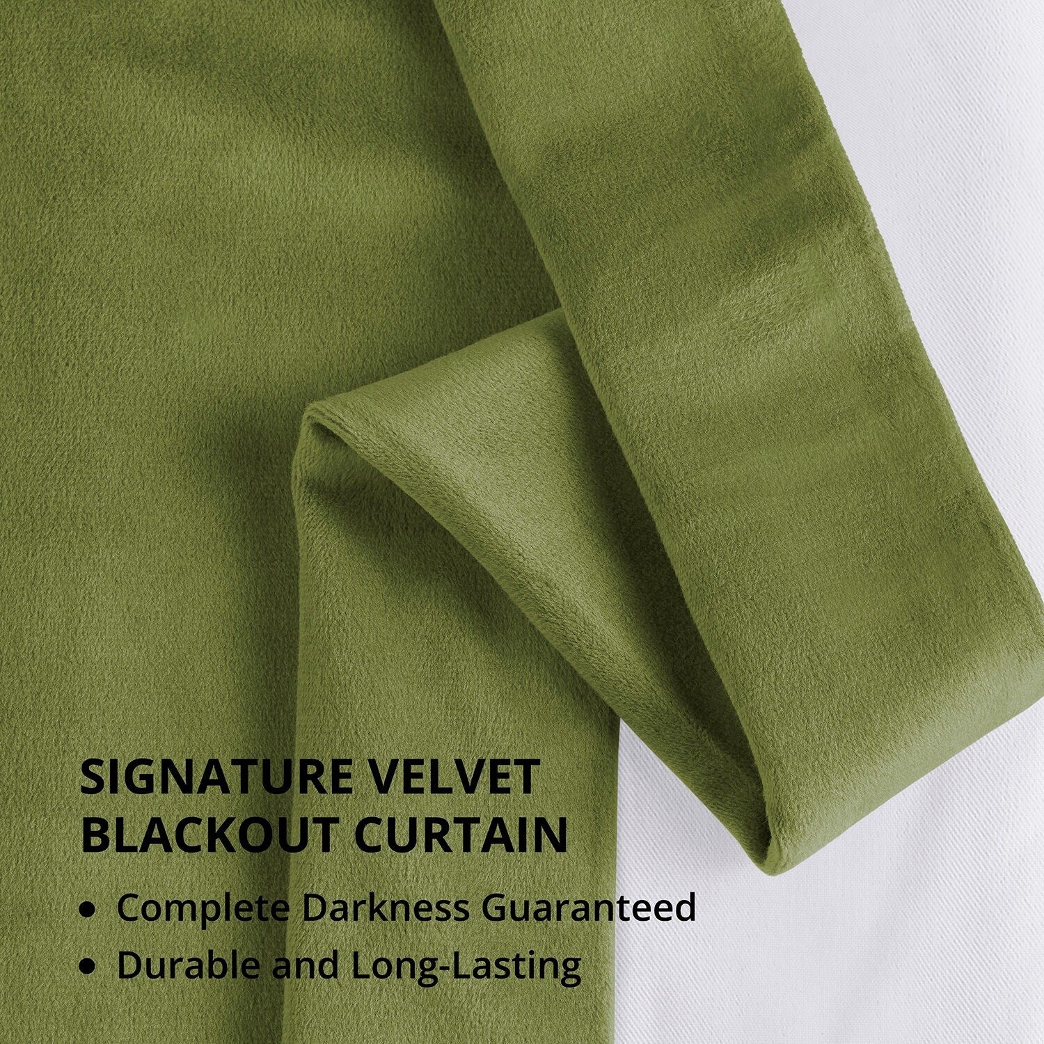 Exclusive Fabrics Signature Blackout Velvet Curtain (1 Panel)