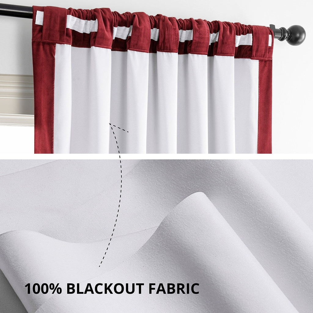 Exclusive Fabrics Signature Blackout Velvet Curtain (1 Panel)
