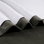 Exclusive Fabrics Signature Extra Wide Blackout Velvet Curtains (1 Panel) - Luxurious Blackout Drapes