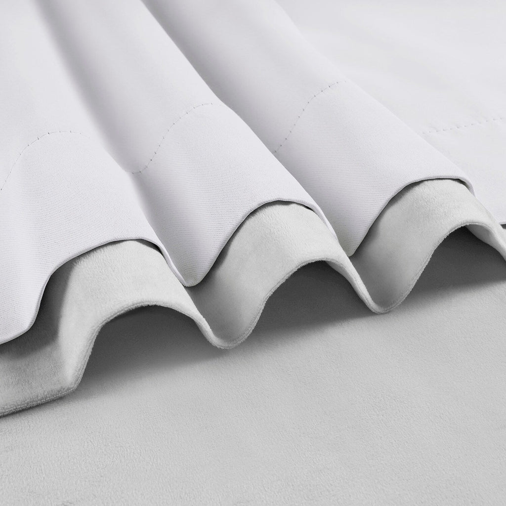 Exclusive Fabrics Signature Extra Wide Blackout Velvet Curtains (1 Panel) - Luxurious Blackout Drapes