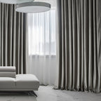 Exclusive Fabrics Signature Plush Velvet Hotel Blackout Curtains (1 Panel) - Luxury Soft Drapery for Light Control & Elegance