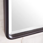 TEHOME Farmhouse Recessed Metal Bathroom Medicine Cabinets with Mirror