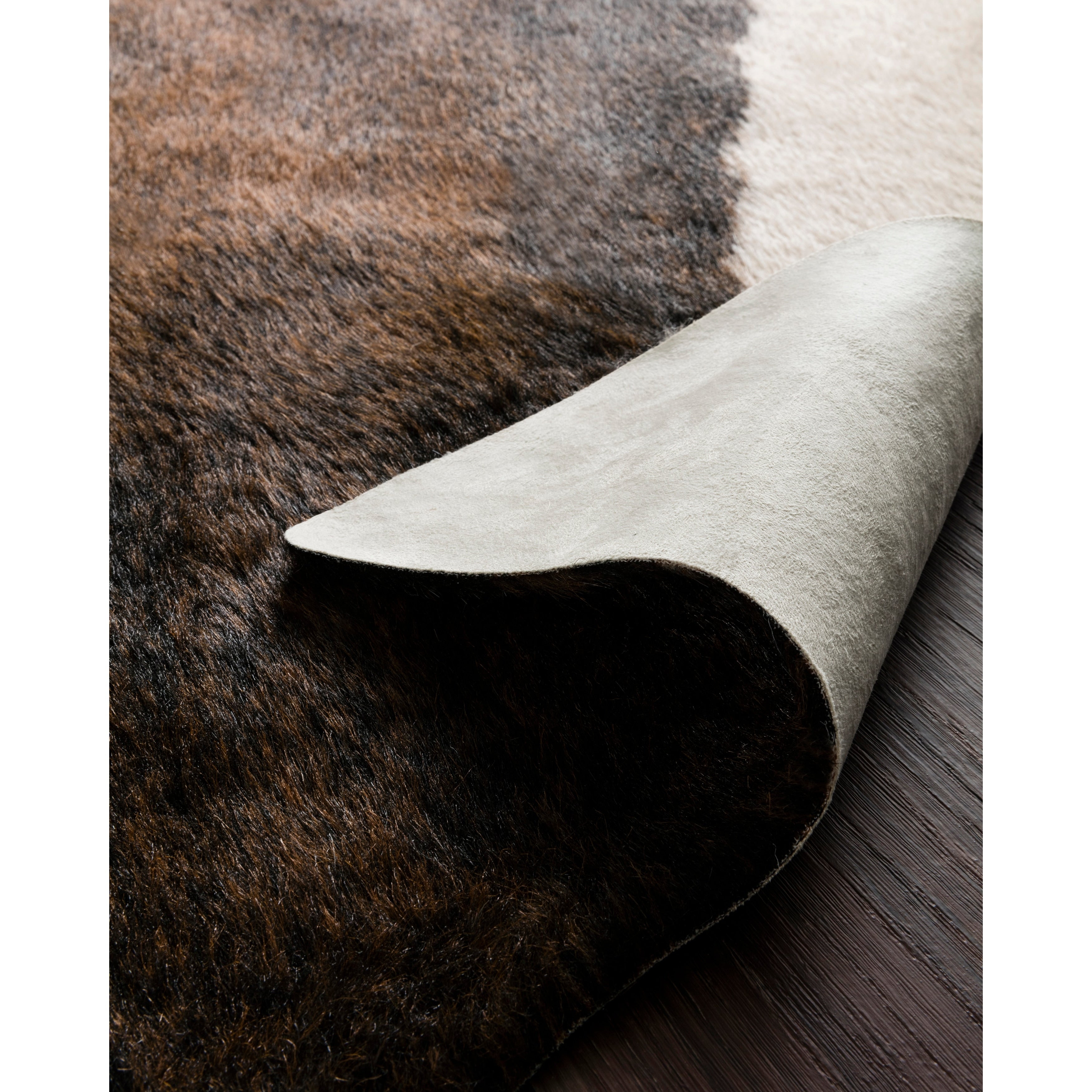 Alexander Home Yosemite Faux Cowhide Area Rug