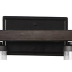 Ferme Iron/Seeded Glass Rustic Farmhouse LED Vanity Light, by JONATHAN Y