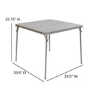 Foldable Vinyl Card Table