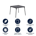 Foldable Vinyl Card Table