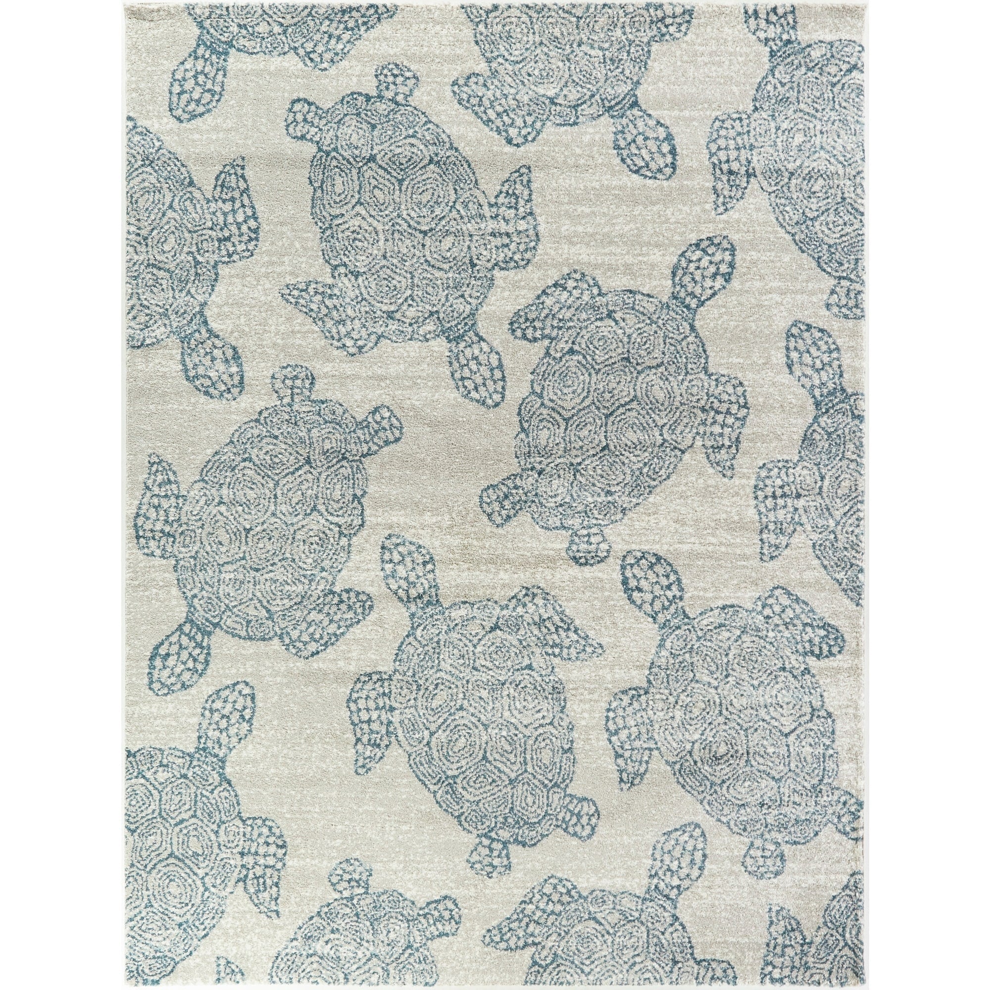 Folse Coastal Turtle Area Rug